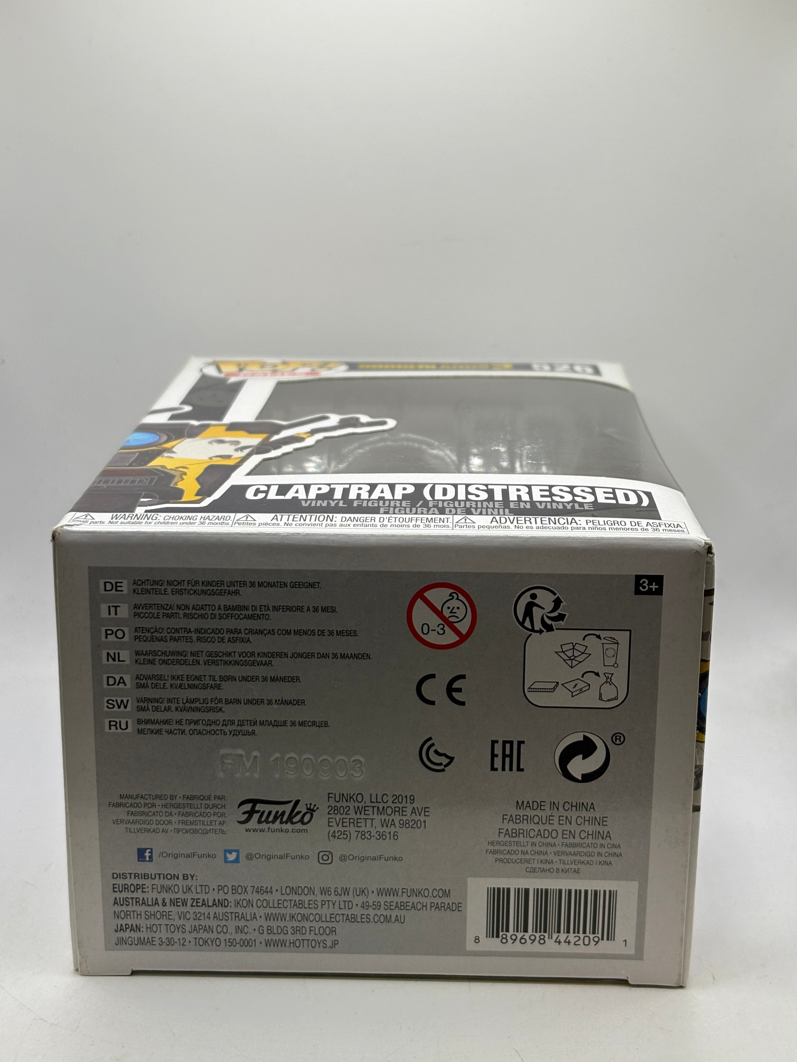 Funko POP! Games Borderlands 3 #526 Claptrap (Distressed) Vinyl Figure, photo 6